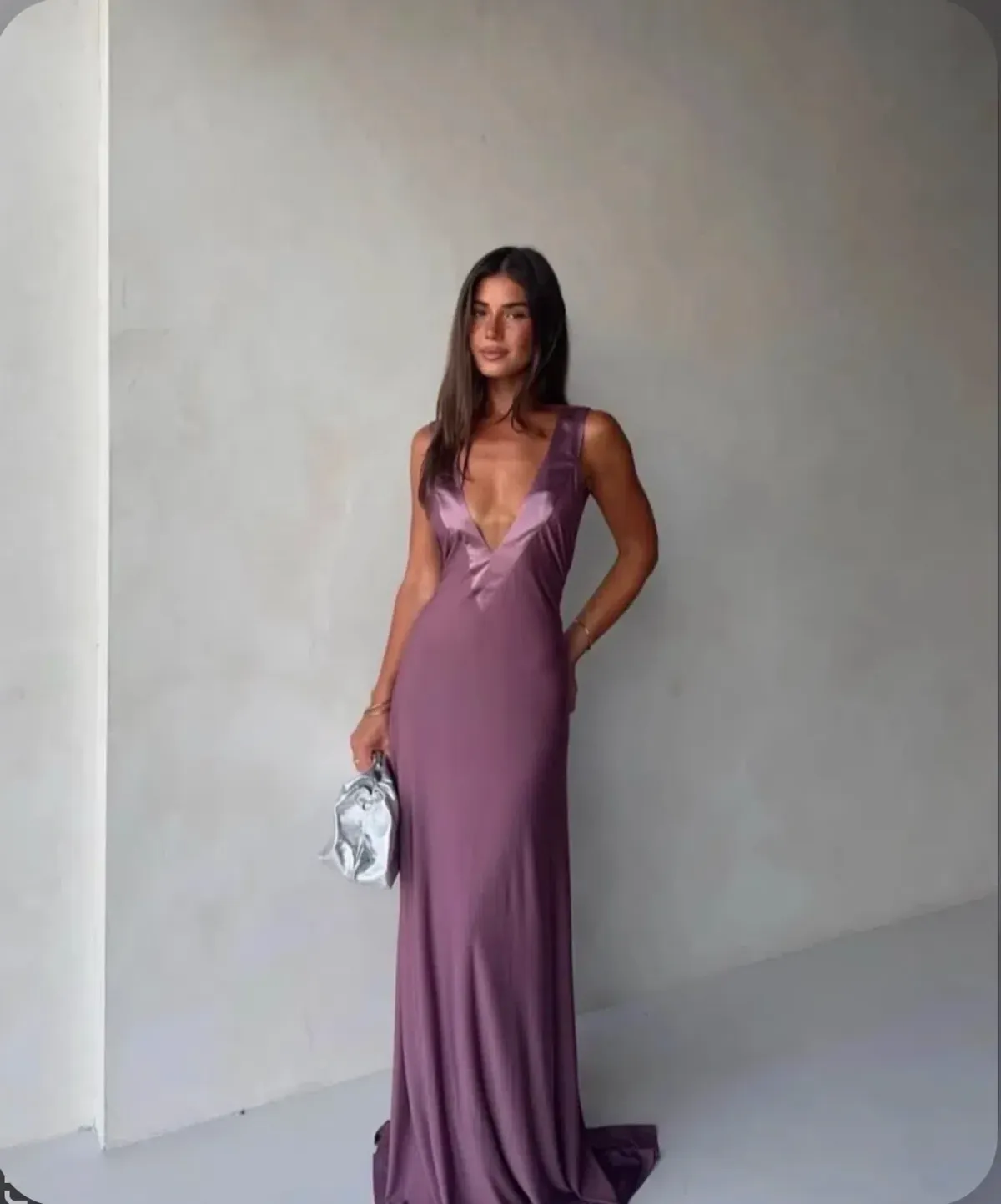 Ance Gria Rosa Gown Mauve Size XS  - Image 1