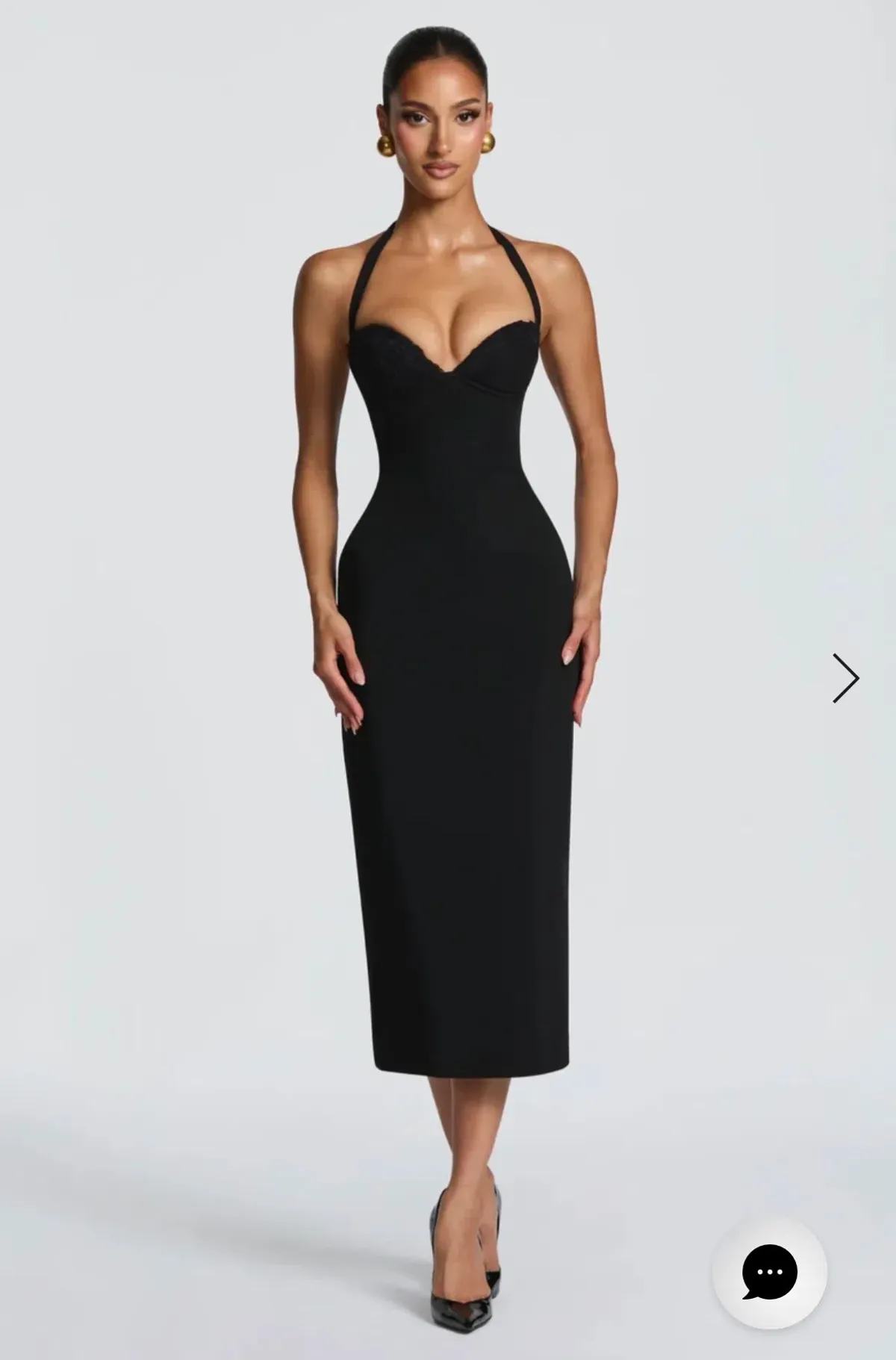 Babyboo Cassia Midi dress - black  - Image 1