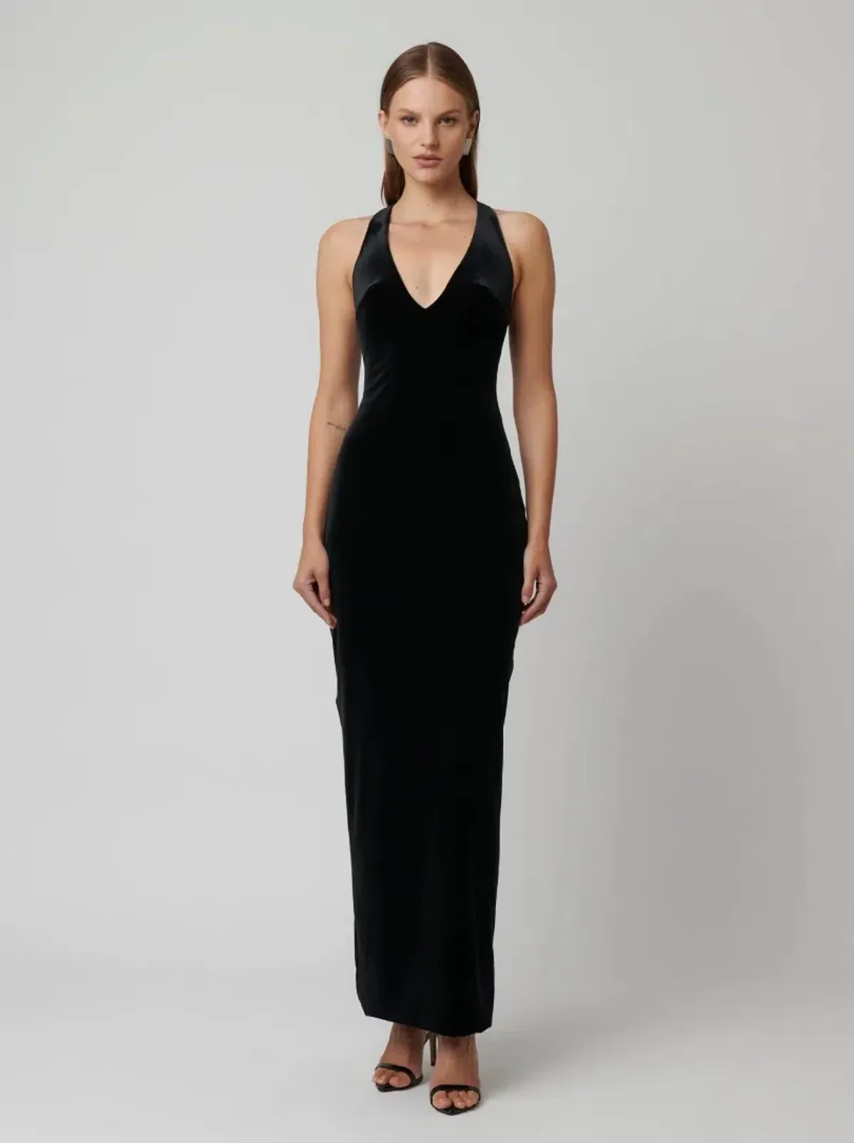 Effie Kats Eliza Gown, Black size Small - Image 1
