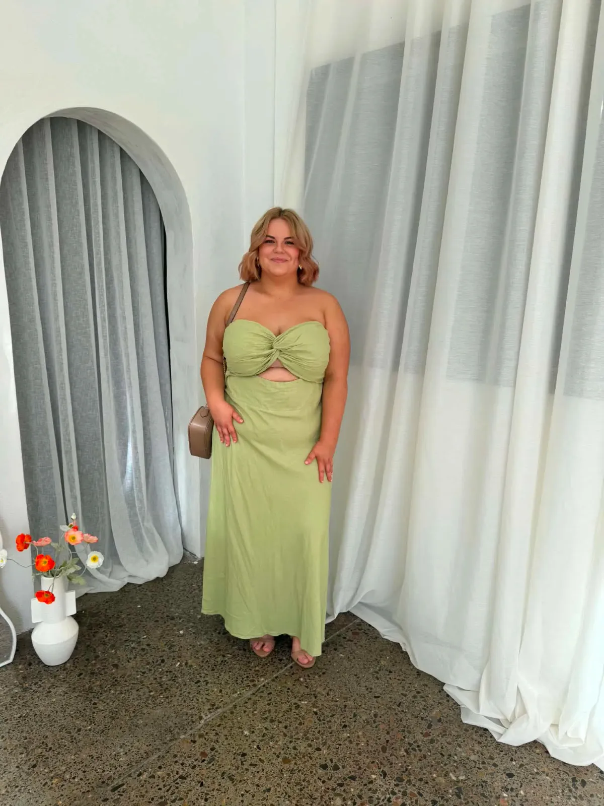 Rosetta Dress - Olive - Image 1