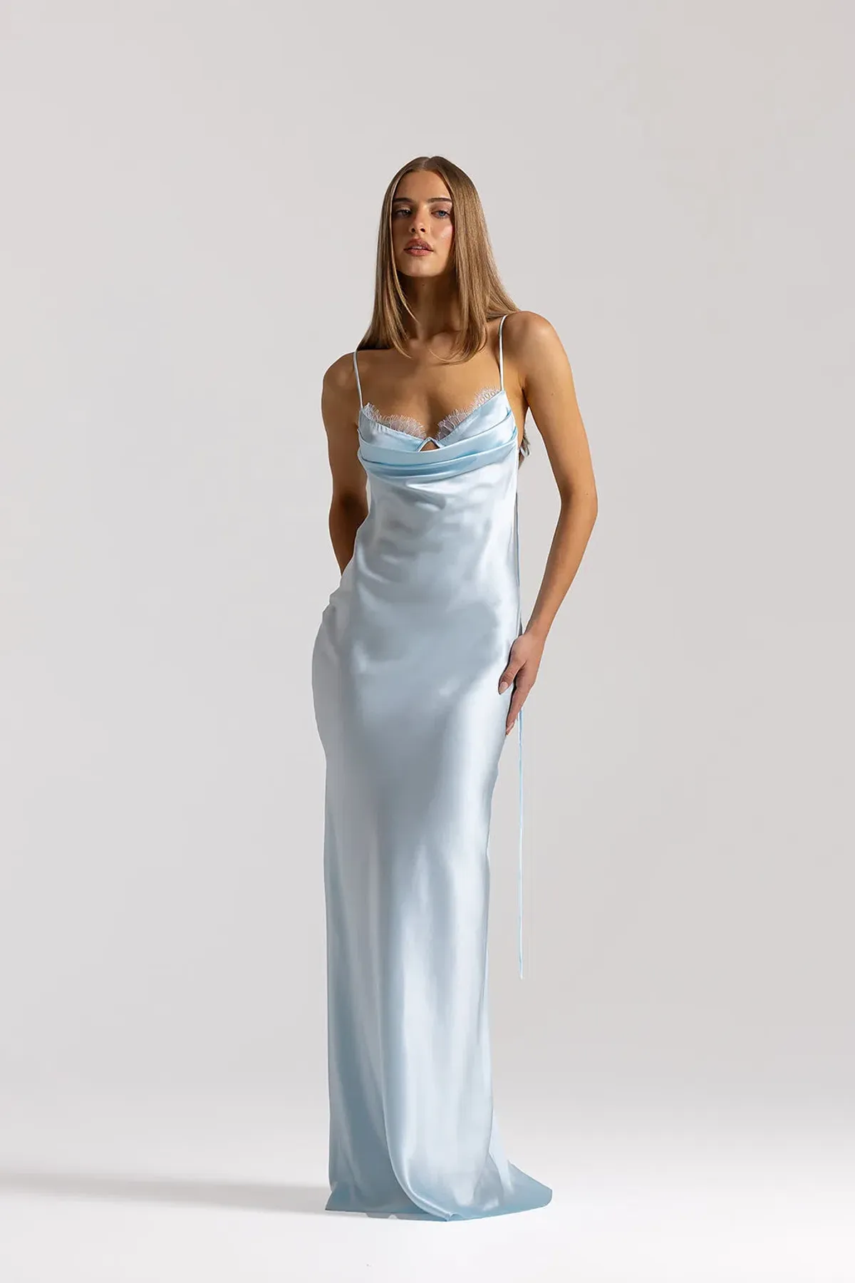 Talia Gown Ice Blue Size XS  - Image 1