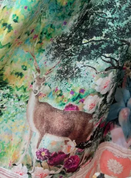 CAMILLA Arches of Amor Off Shoulder Puff Dress – Size M / AU 12 for rent on The Volte - image 4