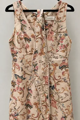 Zimmermann Painted Hearts Shift Dress – Size 1 for rent on The Volte - image 5