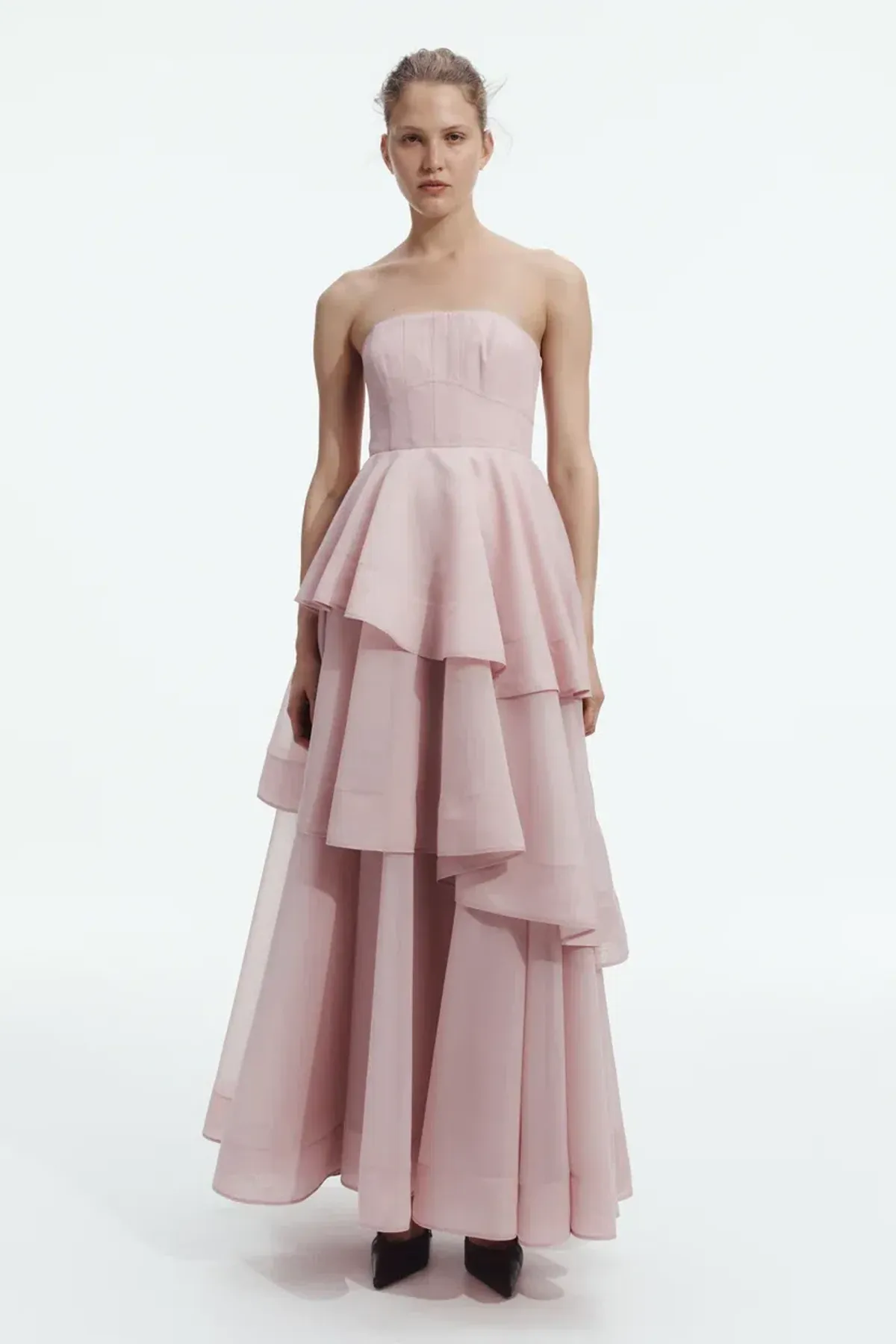 Aje Clover Gown in Fawn Pink Size 8 - Image 1