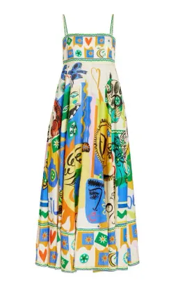 ALEMAIS SOLEIL DRESS PRINT SIZE 8 for rent on The Volte - image 3