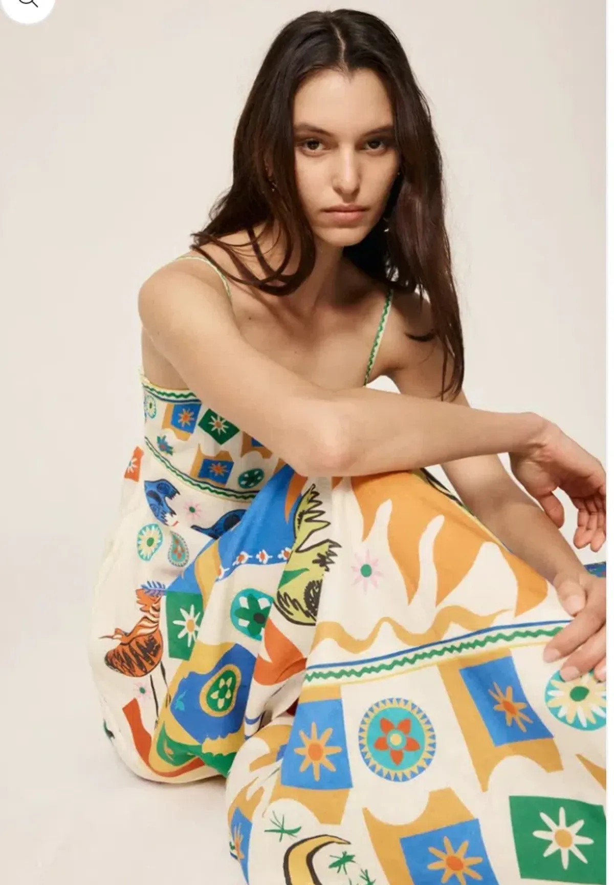 ALEMAIS SOLEIL DRESS PRINT SIZE 8 - Image 7