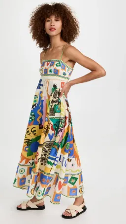 ALEMAIS SOLEIL DRESS PRINT SIZE 8 for rent on The Volte - image 11