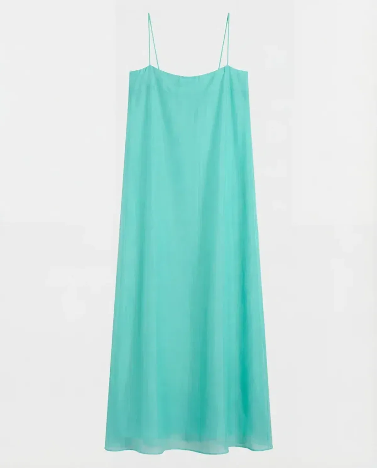Capri Silk Cami Dress - Aqua by Bondi Born Size 1 - Image 5