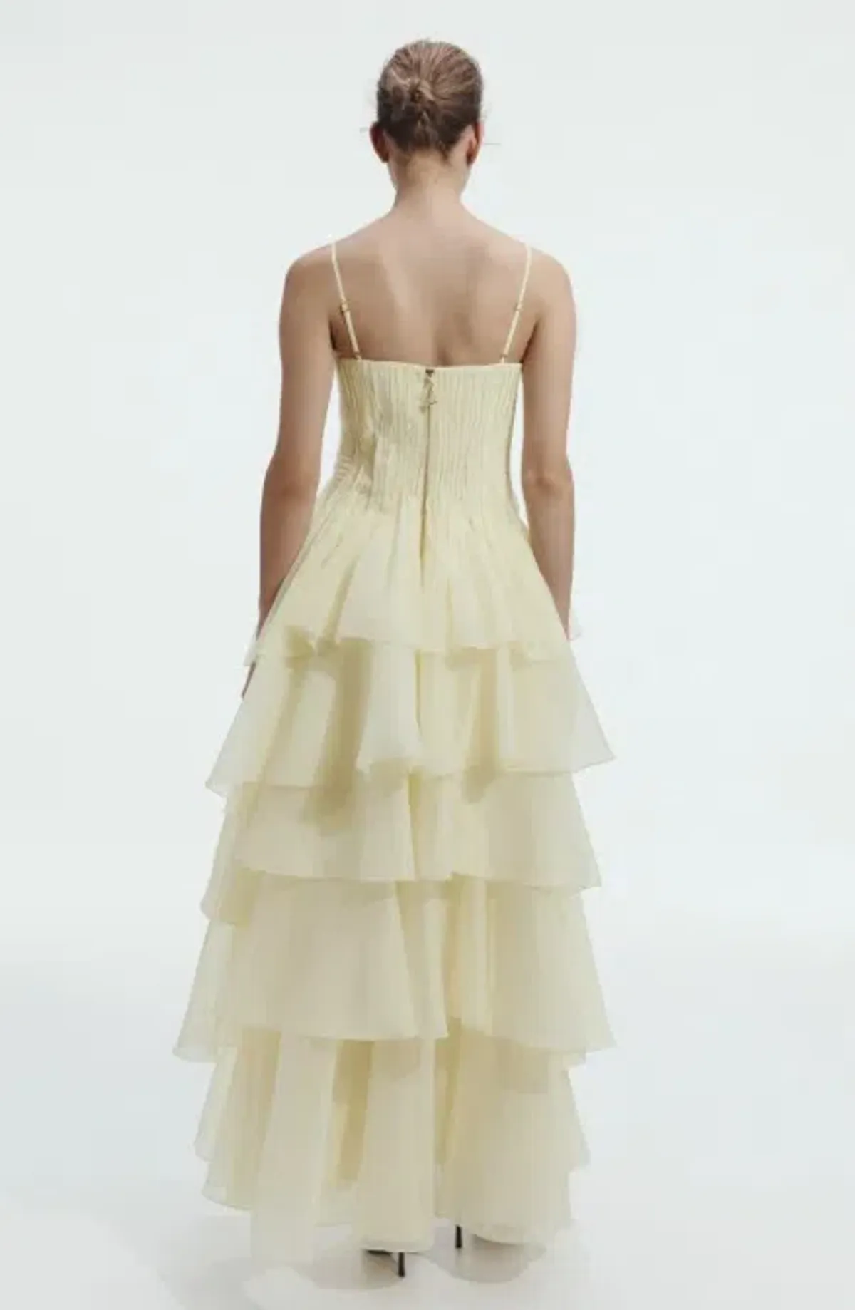 Aje Sonnet Gown in Butter Size 10 - Image 2