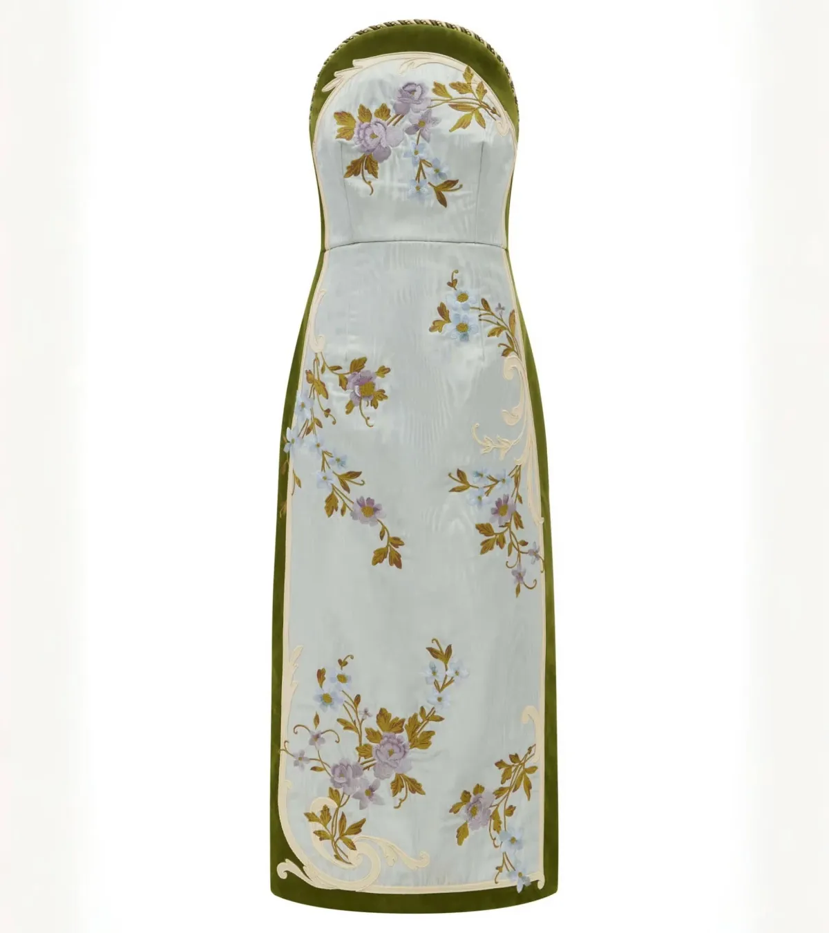 Alemais Odessa Embroidered Midi Dress Size 10 - Image 1