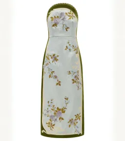 Alemais Odessa Embroidered Midi Dress Size 10 for rent on The Volte - image 1