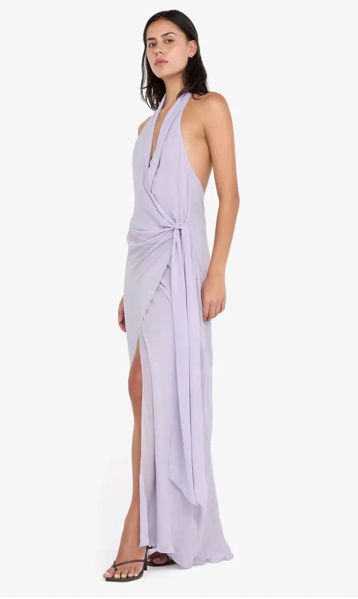 Bec & Bridge Soneva Wrap Dress Wisteria Size 8 - Image 2