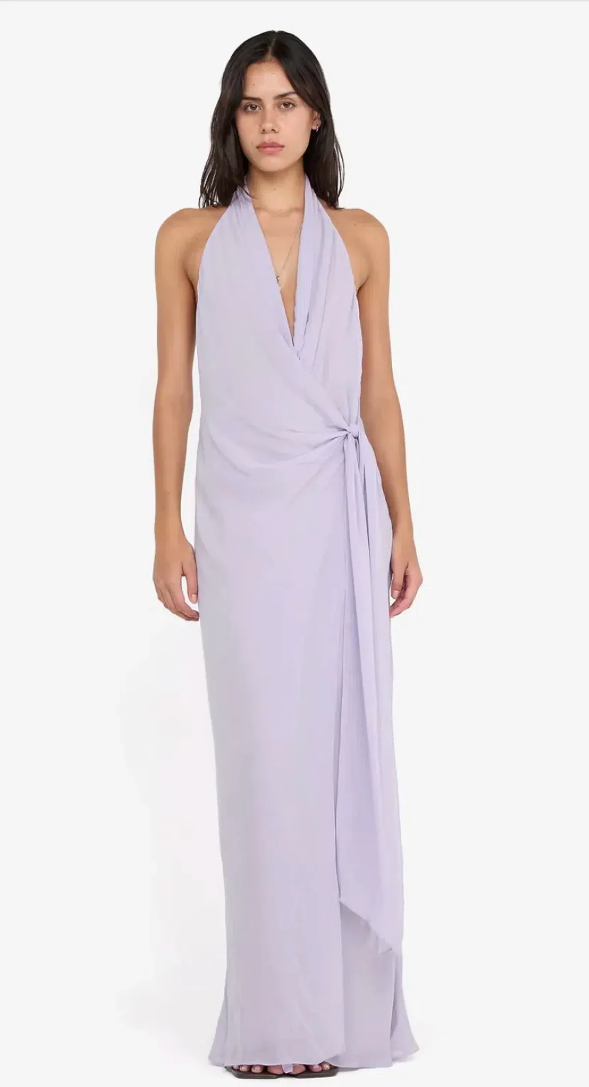 Bec & Bridge Soneva Wrap Dress Wisteria Size 8 - Image 1