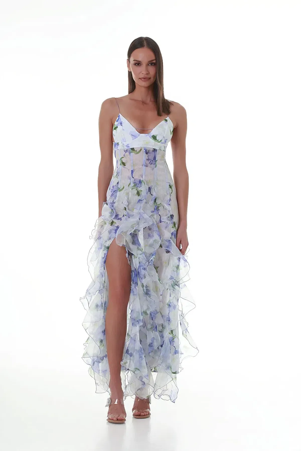 Menti Iris Flower Maxi Dress Size XS / AU 6 - Image 3