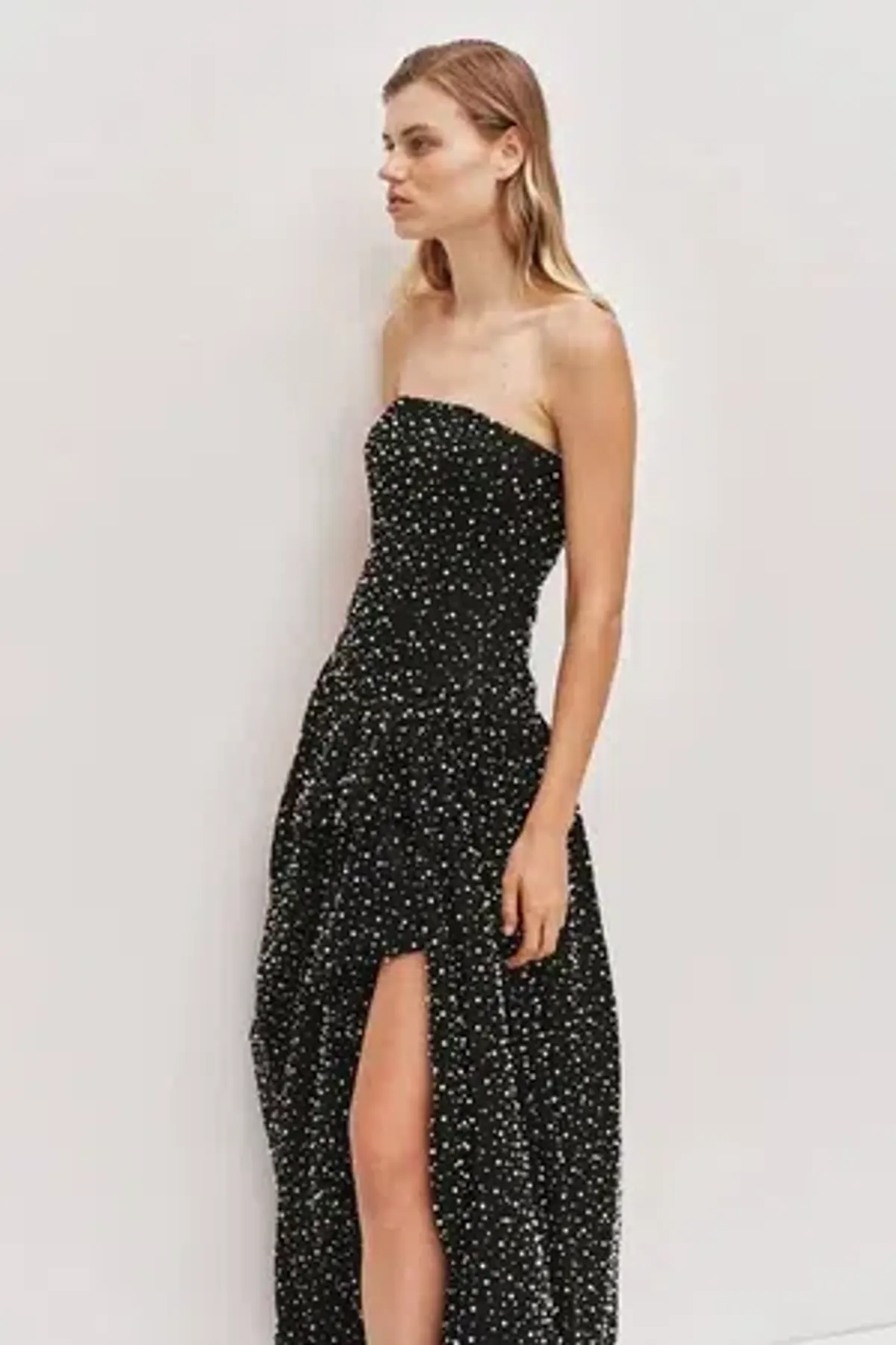 AJE Regina Pearl Gown - Black - Size 12 - Image 3