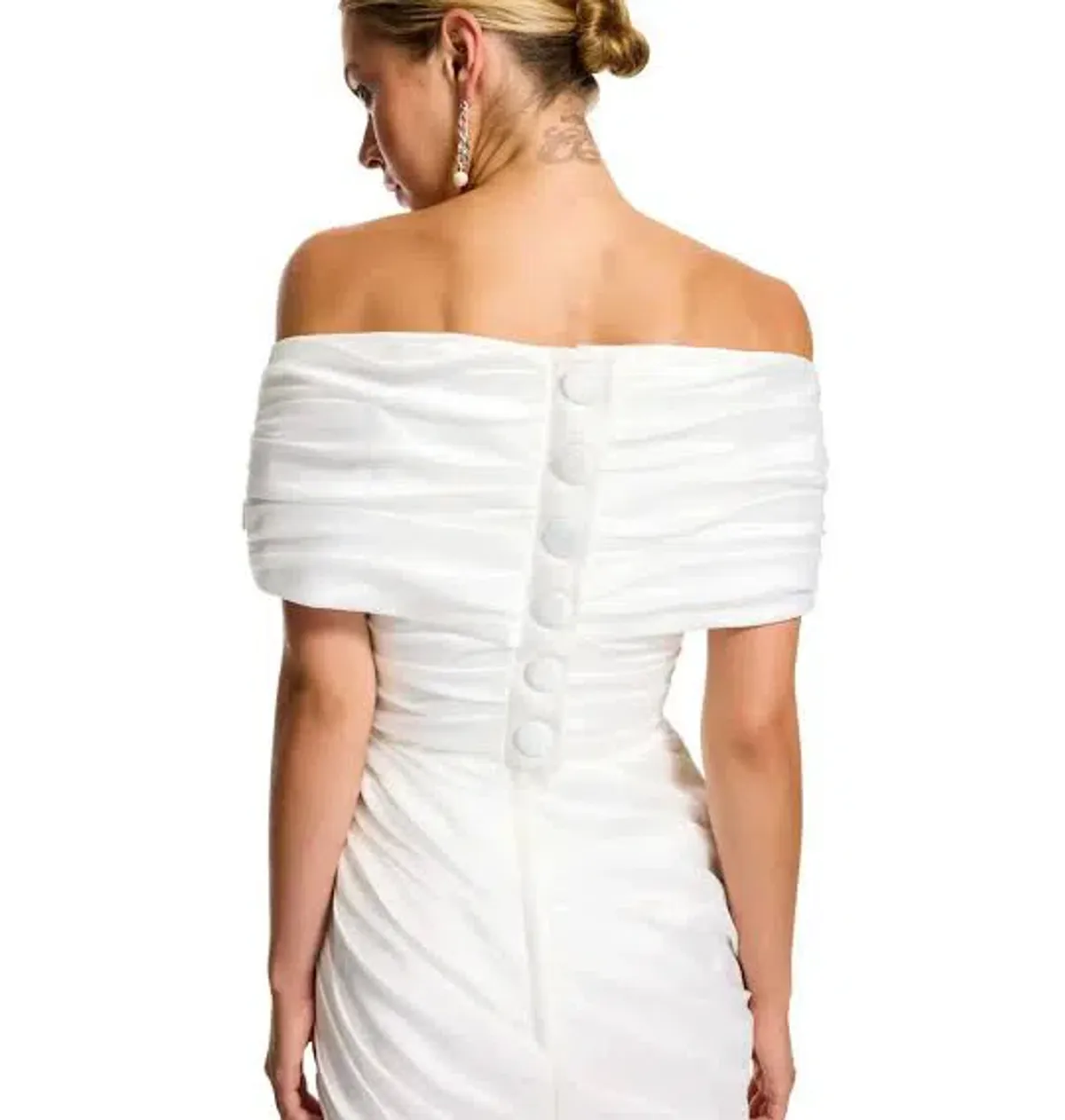 KYHA STUDIOS YVES DRESS IVORY SIZE 4 / 10 AU - Image 4