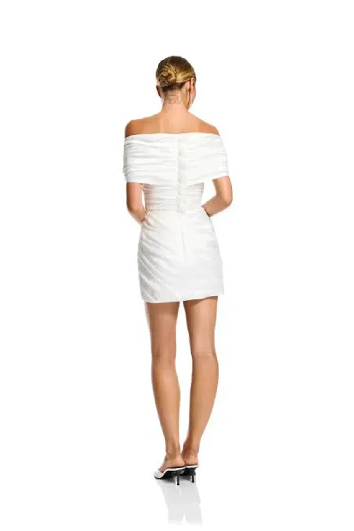 KYHA STUDIOS YVES DRESS IVORY SIZE 4 / 10 AU - Image 2