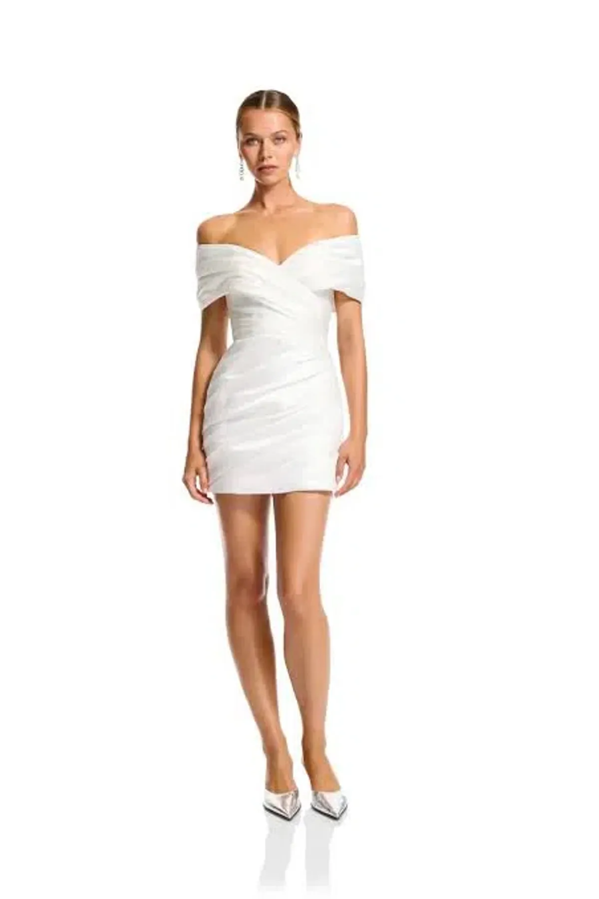 KYHA STUDIOS YVES DRESS IVORY SIZE 4 / 10 AU - Image 1