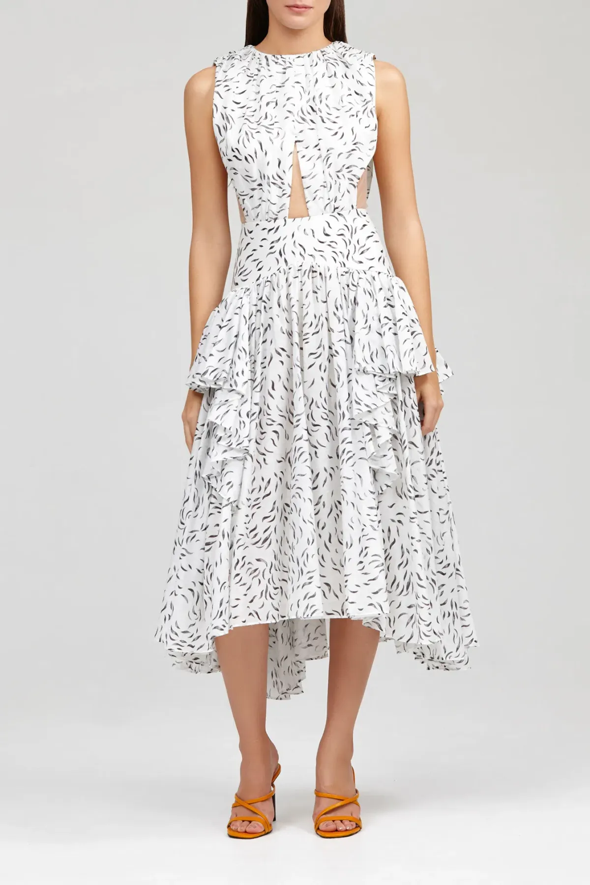 Acler Grosvenor Dress Print Size 8 - Image 1