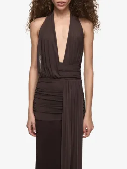 BEC & BRIDGE CASSIS DRAPE MAXI CHOC / SIZE 8 for rent on The Volte - image 4