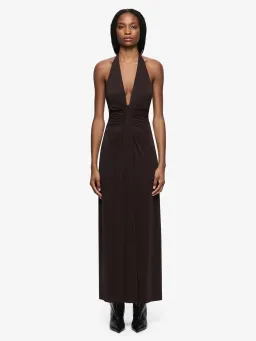 BEC & BRIDGE TILLIE DRAPE CHOC / SIZE 6 for rent on The Volte - image 3
