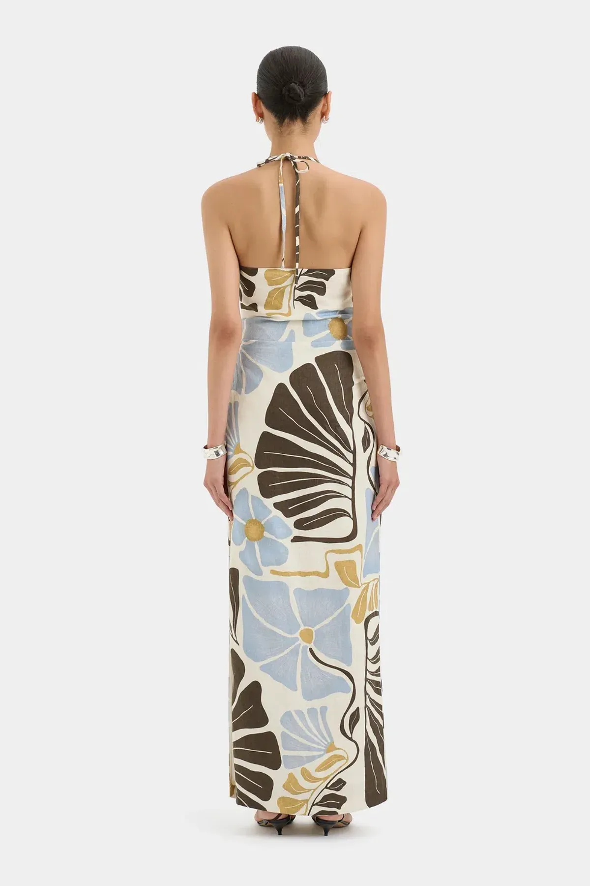 Sir The Label Lola Pleated Midi Dress - Image 9