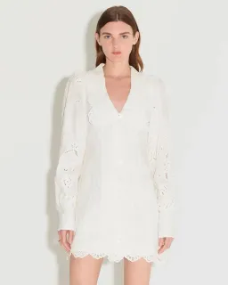 HANSEN AND GRETEL AMITY MINI DRESS WHITE SIZE XS for rent on The Volte - image 6