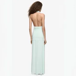 Bec & Bridge Wren Drape Maxi Dress Spearmint Size 8 for rent on The Volte - image 2