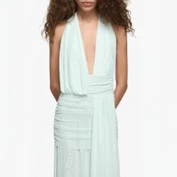 Bec & Bridge Wren Drape Maxi Dress Spearmint Size 8 for rent on The Volte - image 3