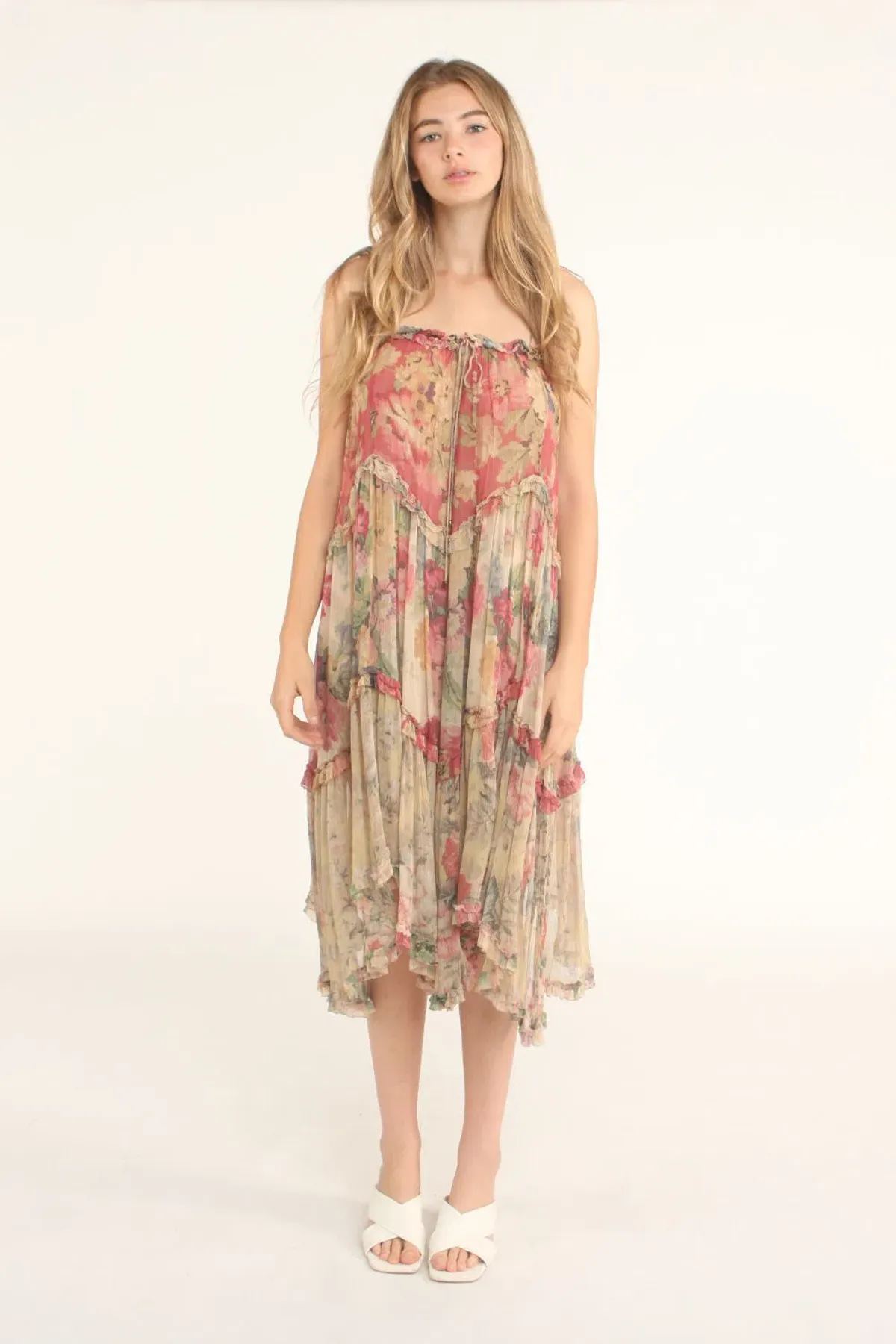 Zimmermann Melody Floating Dress Print Size 2/ AU 12 - Image 1