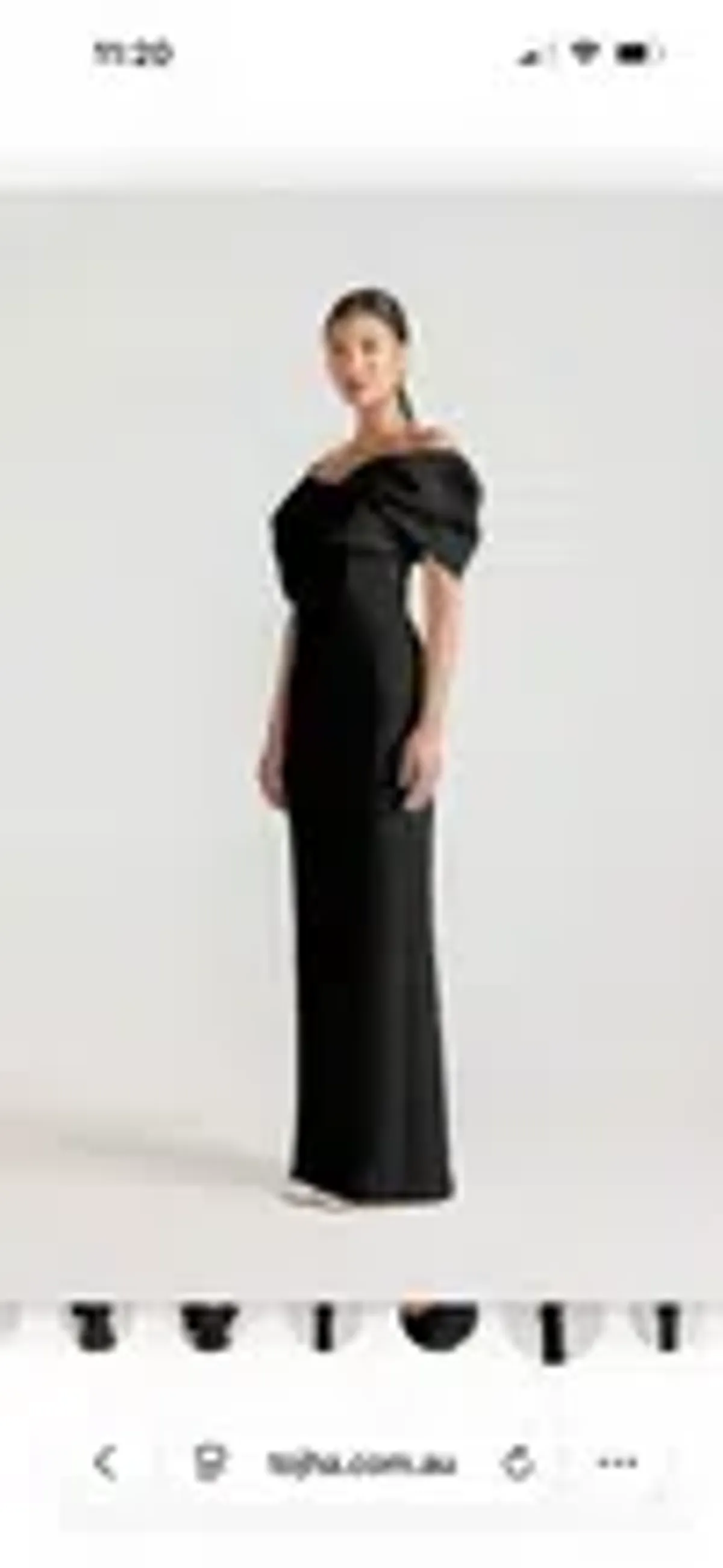 Tojha Yesenia Maxi Gown - Black - Size 12 - Image 2