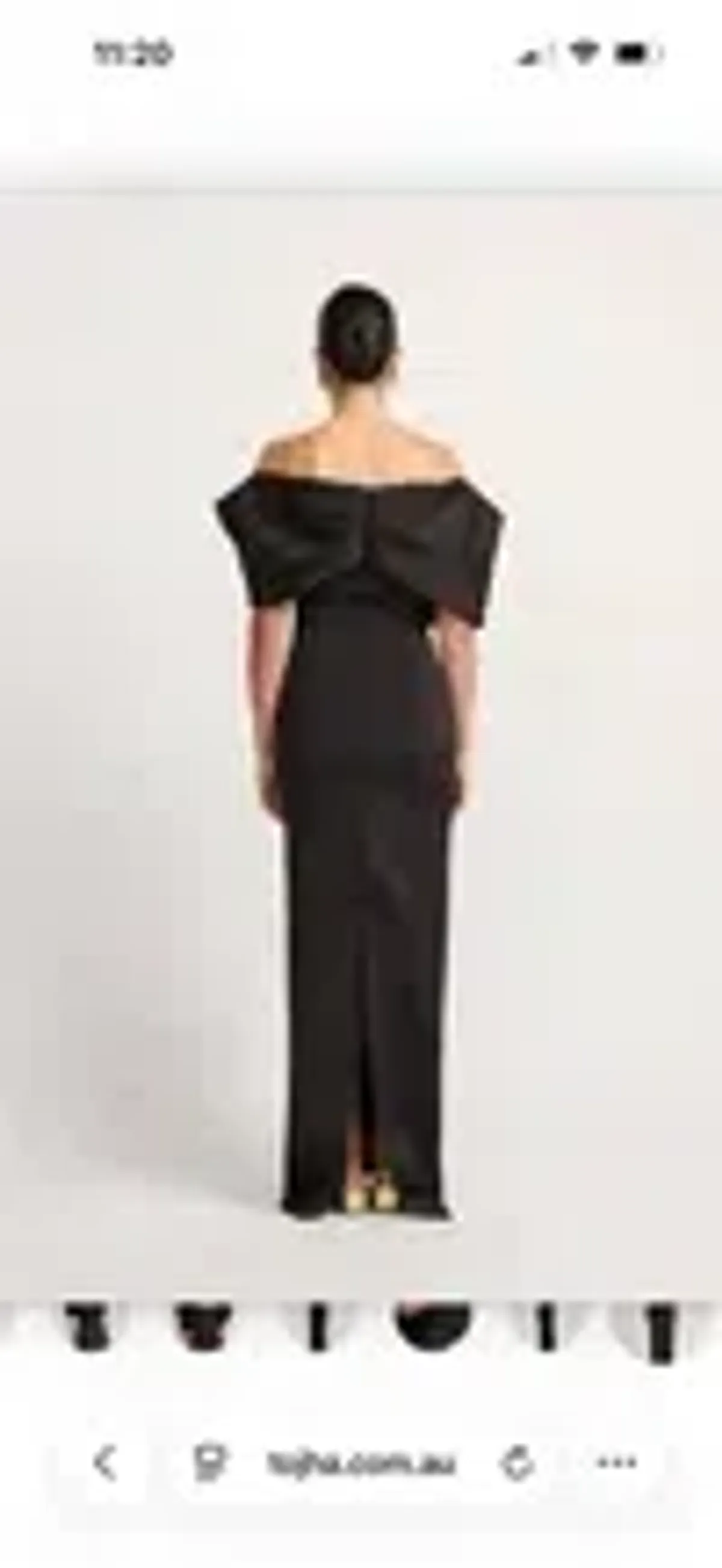 Tojha Yesenia Maxi Gown - Black - Size 12 - Image 4