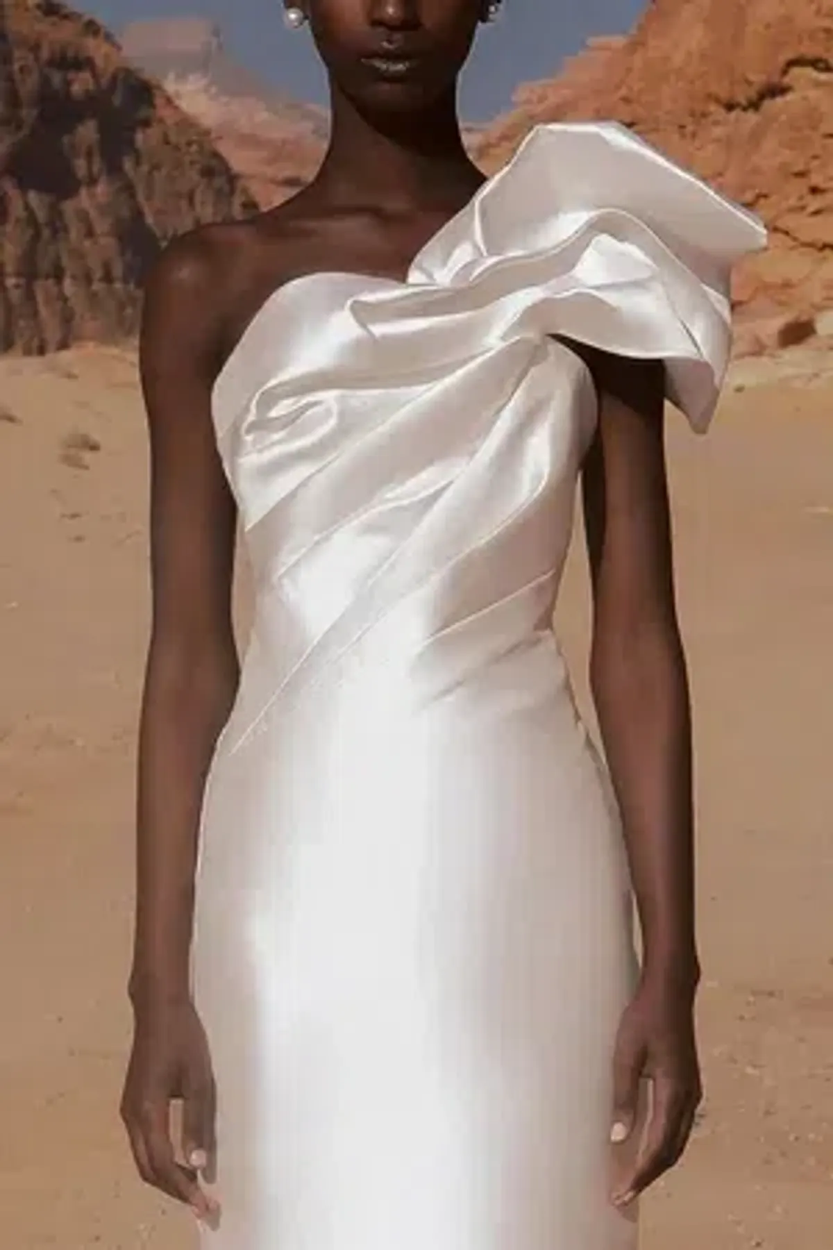 Eliya the Label Aston Maxi Gown - White - Size 12 - Image 2