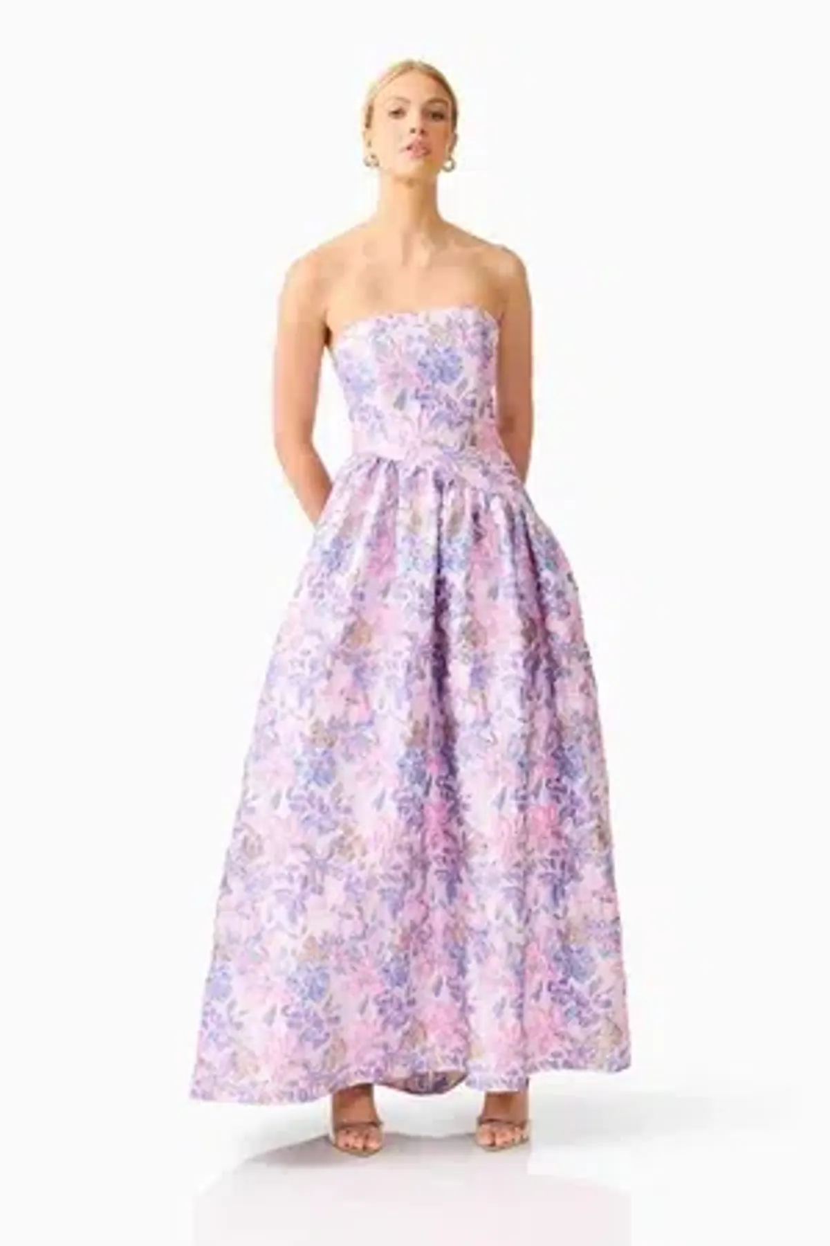 Elliatt Marlene Floral Gown - Size 12 - Image 3