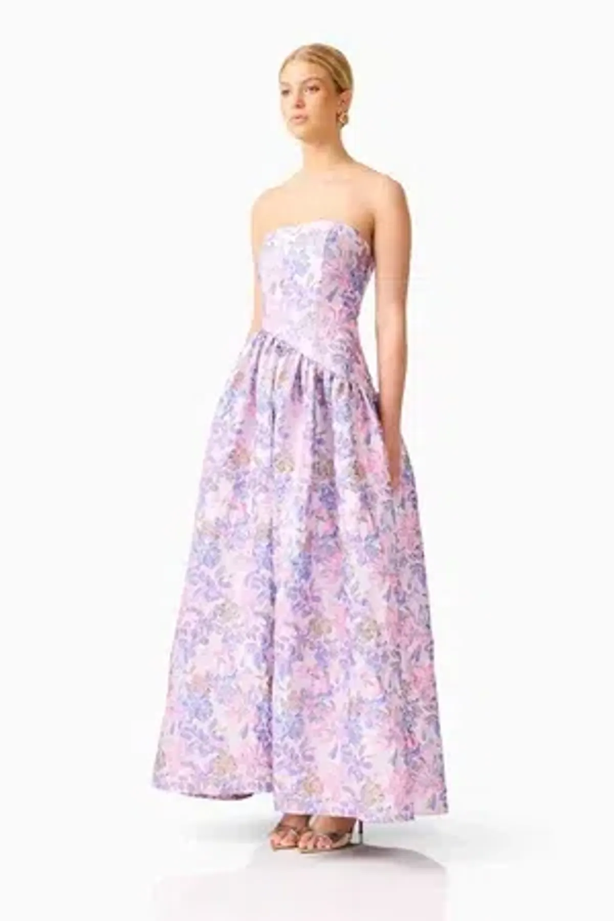 Elliatt Marlene Floral Gown - Size 12 - Image 2
