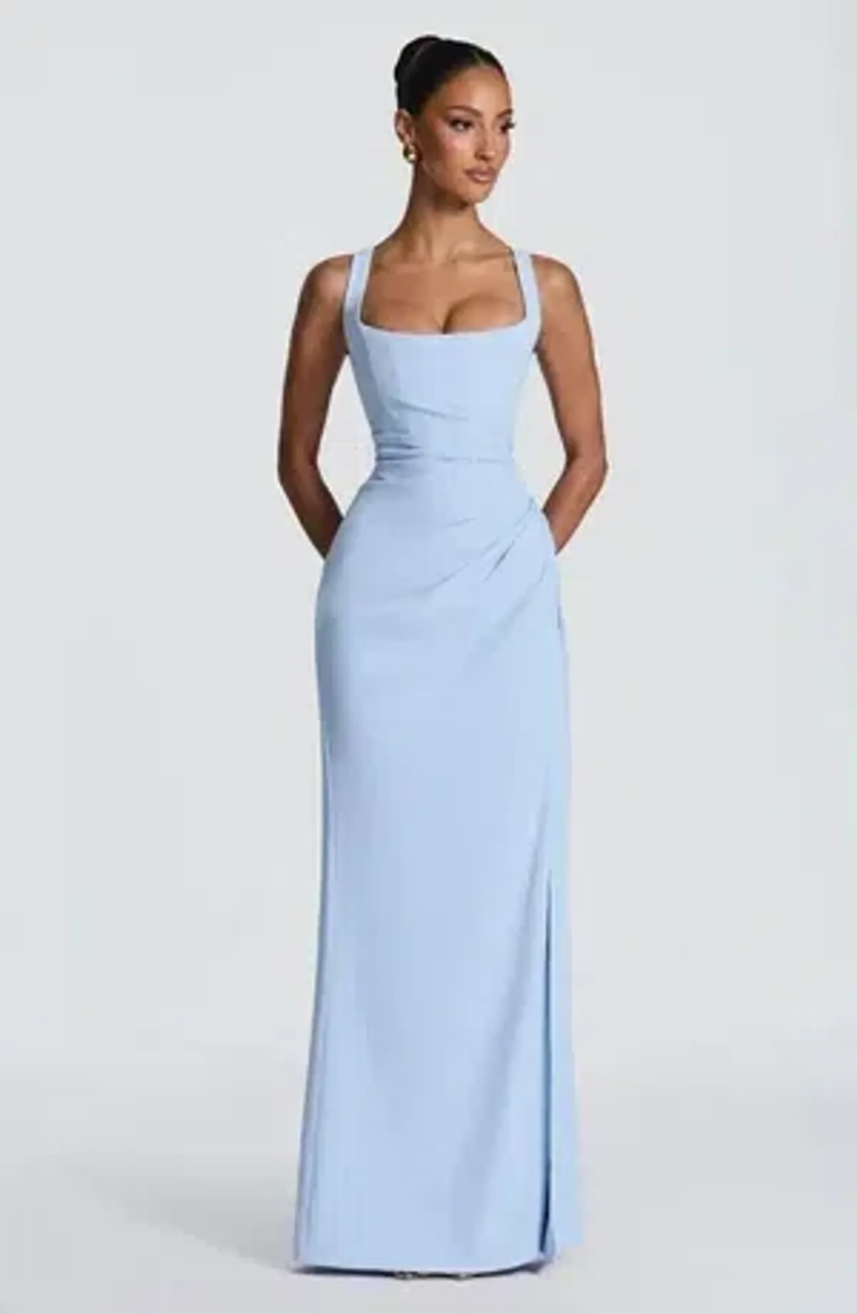 BabyBoo Laleh Maxi Dress - Glacier Blue - Size 12 - Image 3