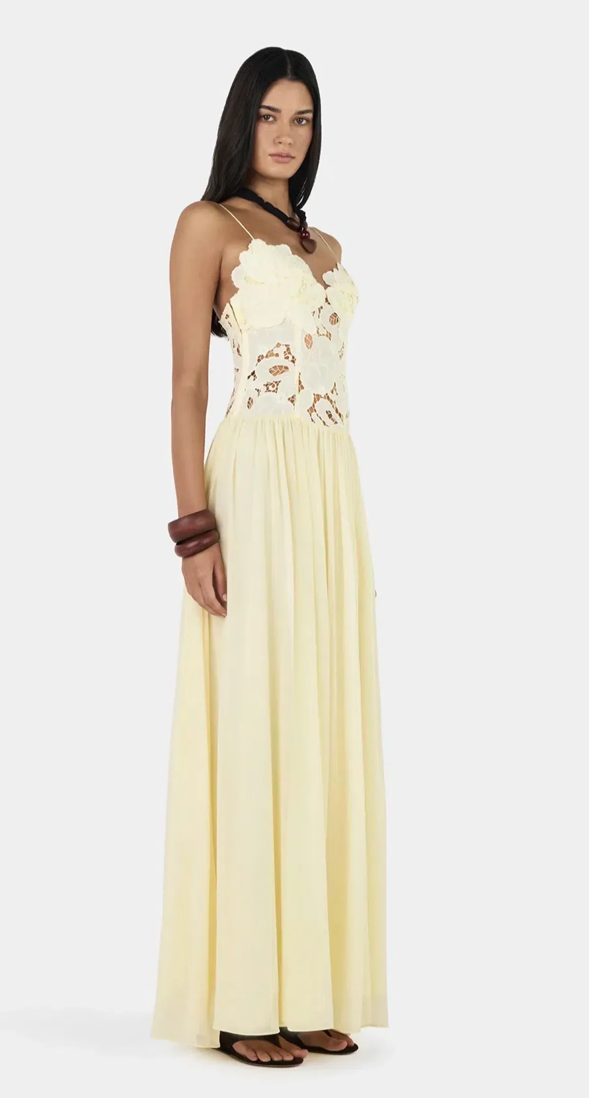 Hansen and Gretel Stephanie Dress in Butter size XS (6) - Image 4