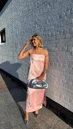 Alemais CIndy Embellished Slip Dress Size 6 for rent on The Volte - image 1
