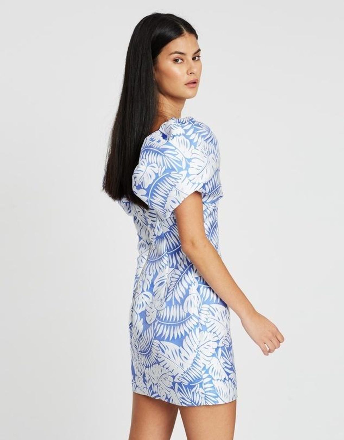 Bec & Bridge - Banana Leaf Mini Dress - Size 8 - Image 3