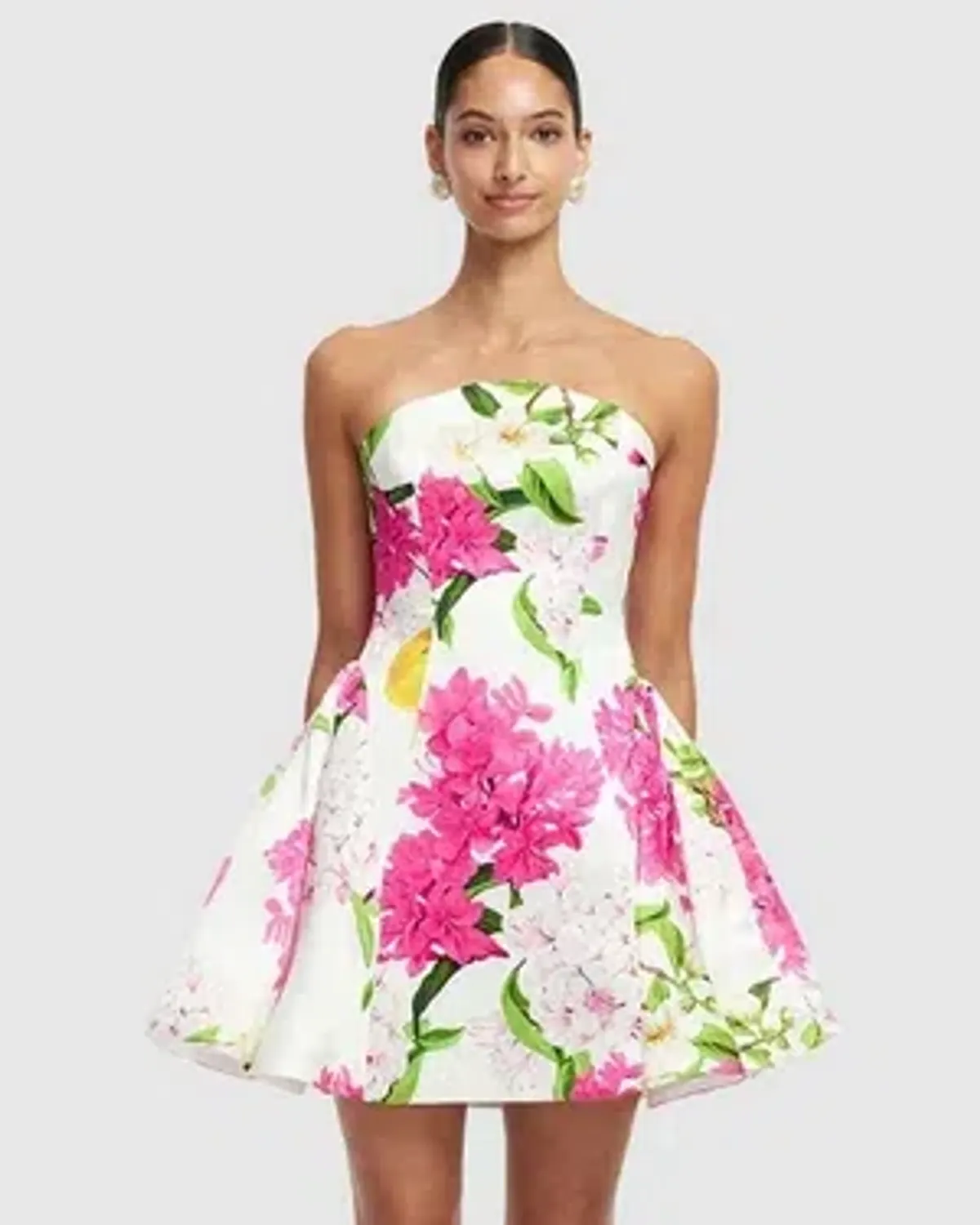 Leo Lin - Reese Bustier Mini Dress - Size 14 - Image 1