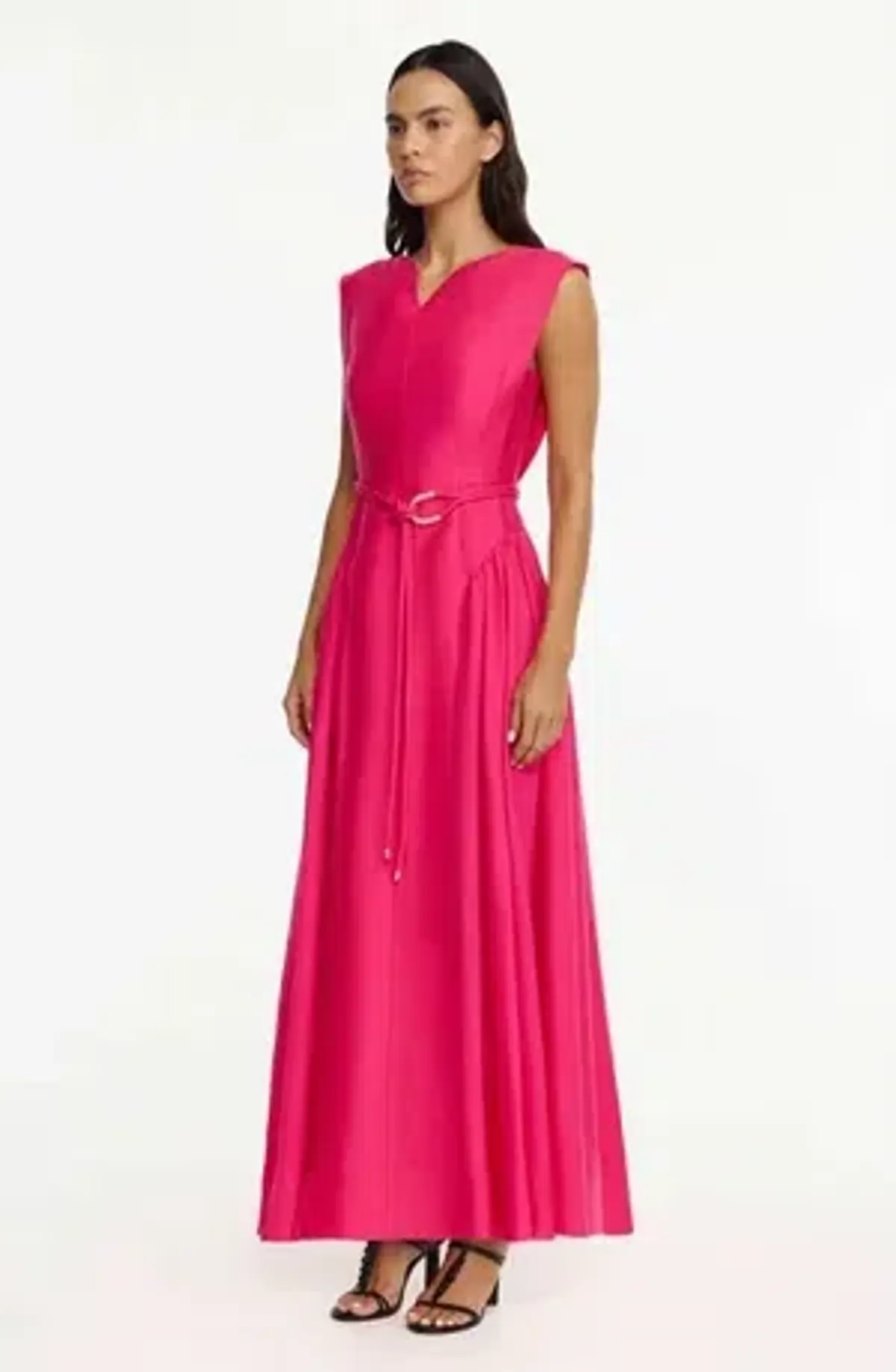 Acler - Alvie Maxi Dress - Magenta - Size 16 - Image 1