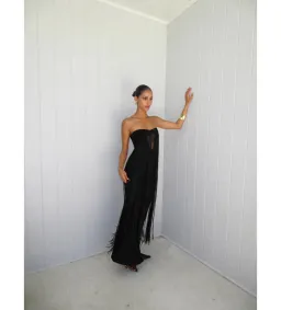 Deconduarte Venus Dress in Black Size S/AU8 for rent on The Volte - image 2