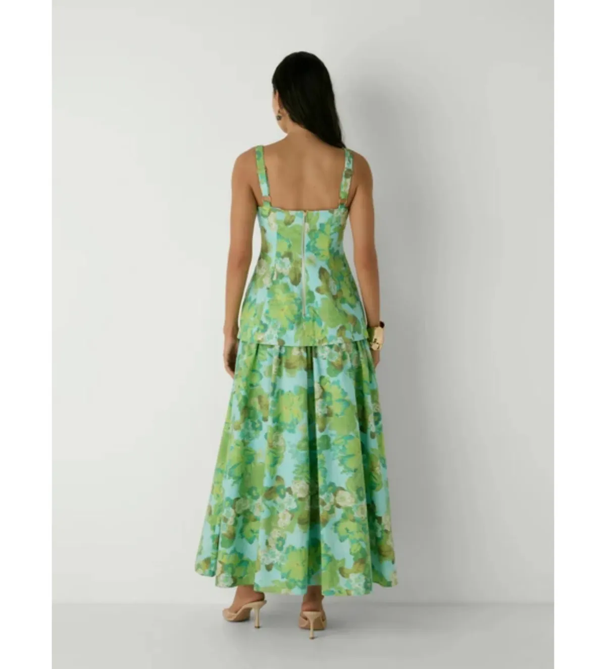 Sheike Capri Gown in Capri Floral Size AU18 - Image 2