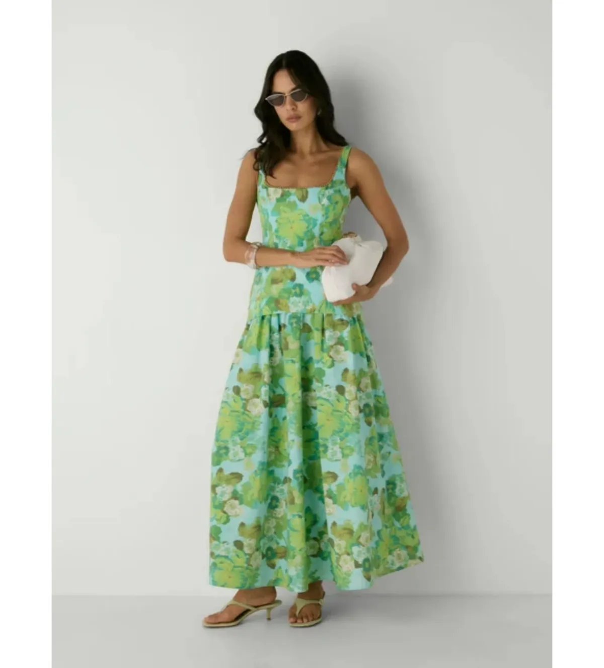 Sheike Capri Gown in Capri Floral Size AU18 - Image 1