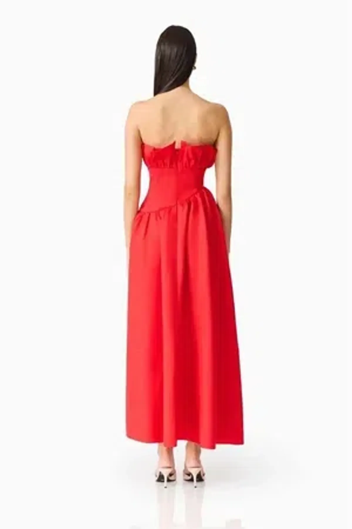 Elliatt - Laurel Sleeveless Maxi Dress - Red - Size 14 - Image 5