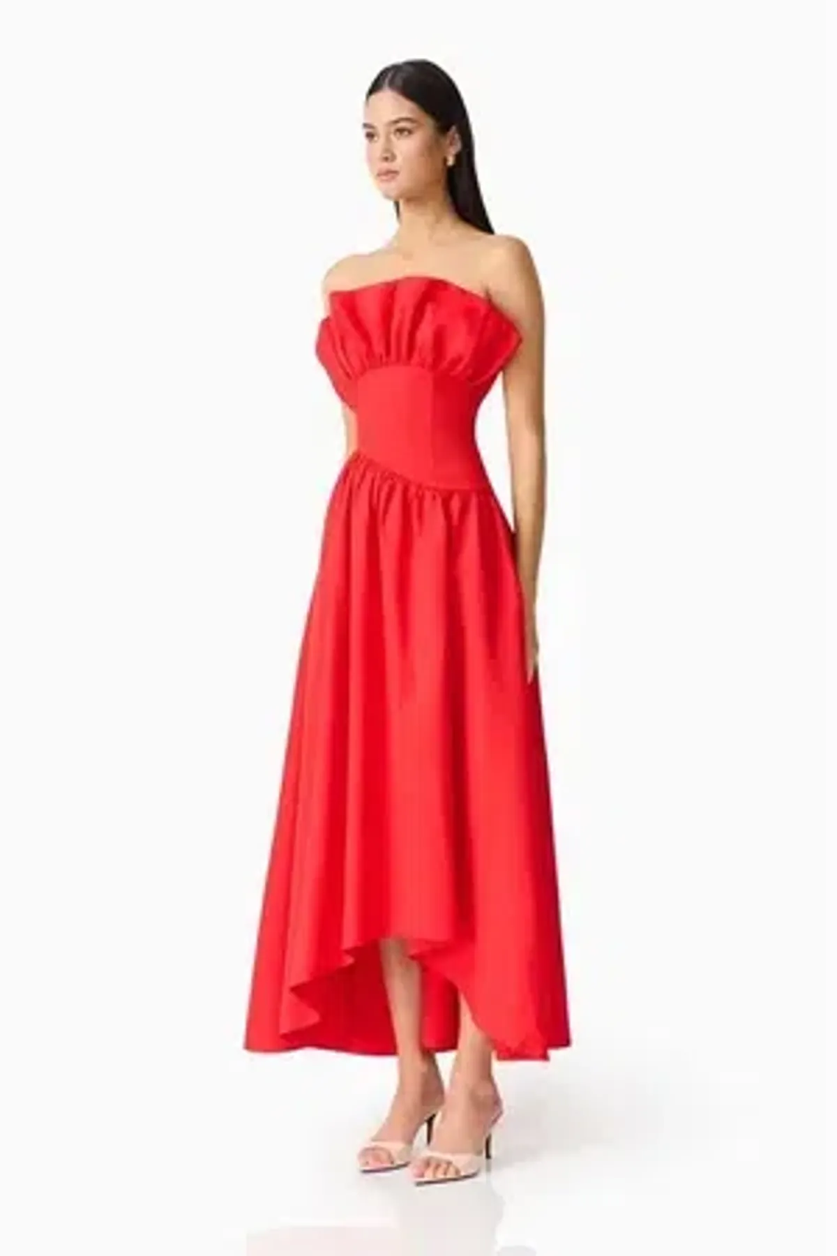 Elliatt - Laurel Sleeveless Maxi Dress - Red - Size 14 - Image 3