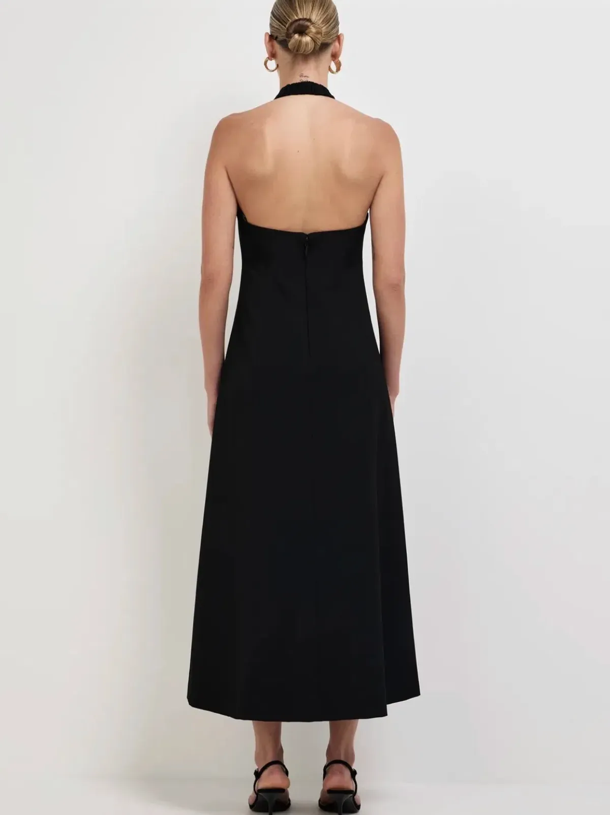 Sheike - Shai Maxi Dress - Black - Size 8 - Image 5