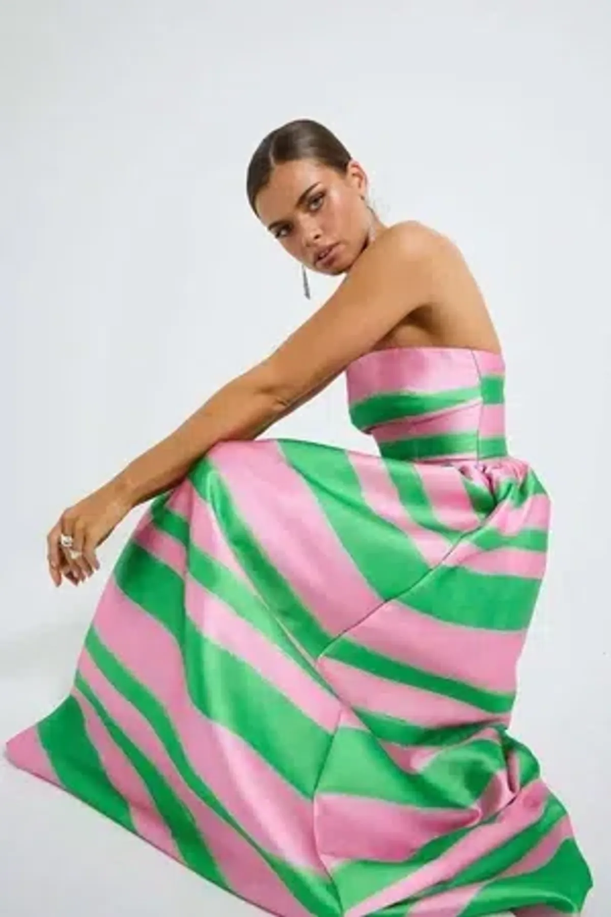 Pasduchas - Gigi Strapless Midi Dress - Size 16 - Image 2