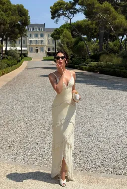 House Of CB Sorelle Embellished Tiered Maxi Dress Size XS / AU 6 for rent on The Volte - image 3