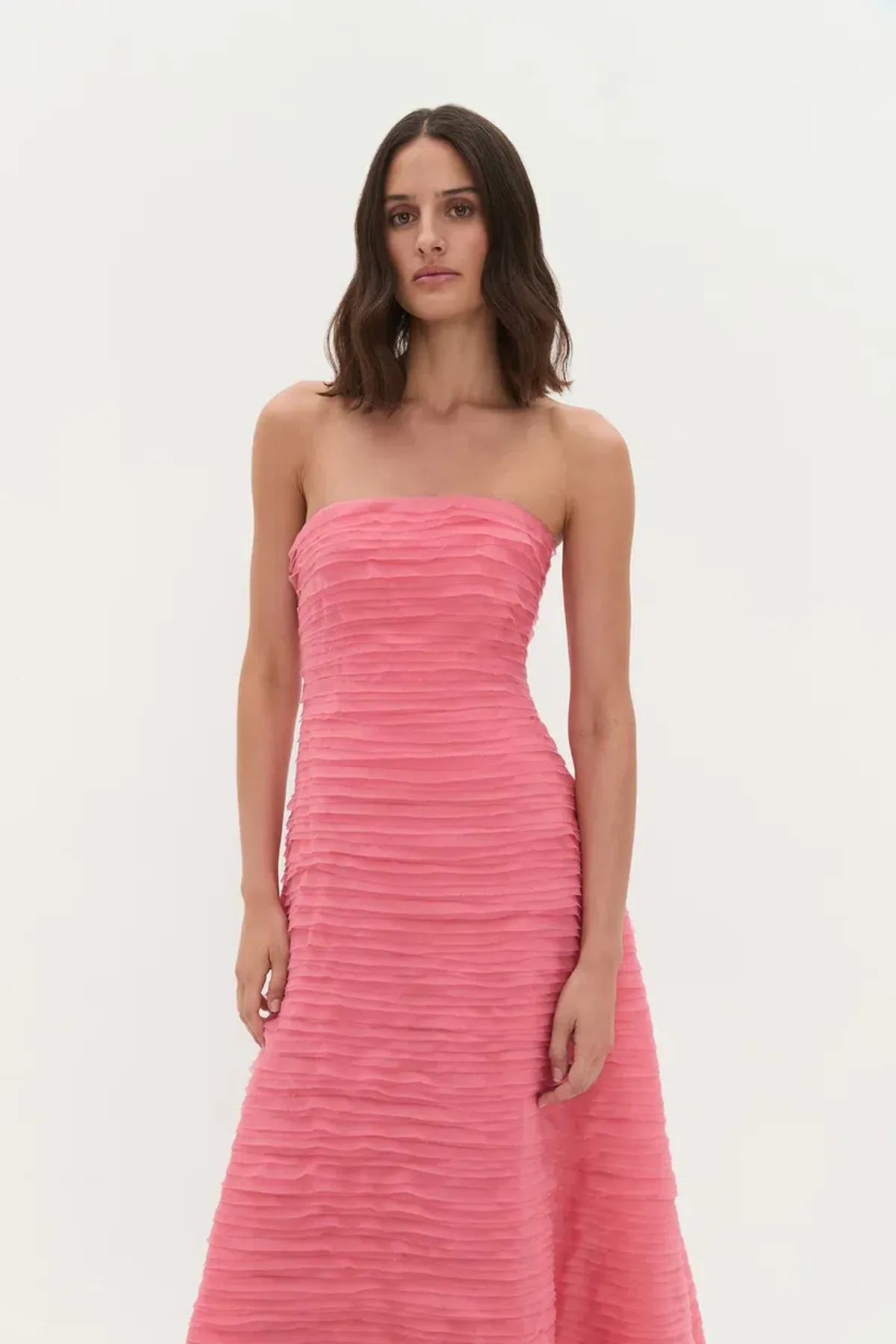 BRAND NEW 🍑 AJE Soundscape Maxi Dress – Guava Pink – Size AU 12 🍑 - Image 3